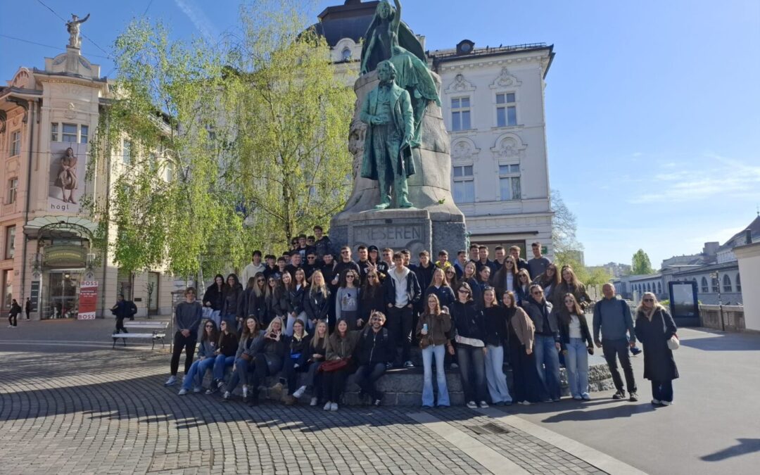 Od Ljubljane do Bleda –  terenska nastava za maturante