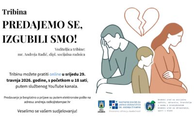 Tribina za roditelje: “Predajemo se, izgubili smo!”