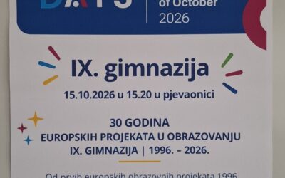 Erasmus dani u IX. gimnaziji 