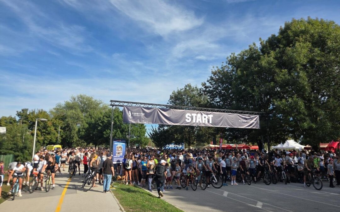 Učenici Devete trčali na Terry Fox Runu!